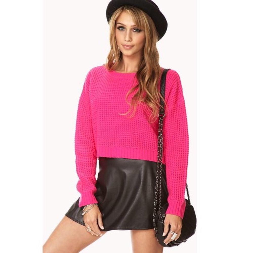 Cropped sweater